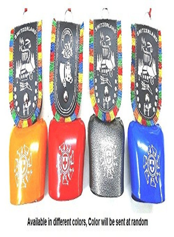 J K b K - Swiss Cow Bell - Size : 20 cm x 6 cm - DDLJ - Color May Vary - Image 2